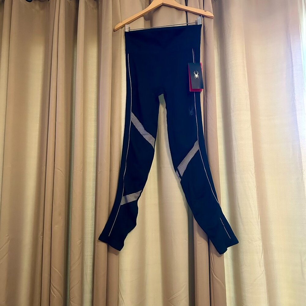 SPYDER Crest Base Layer Ski Snowboard Women's Pants M/L New with Tags